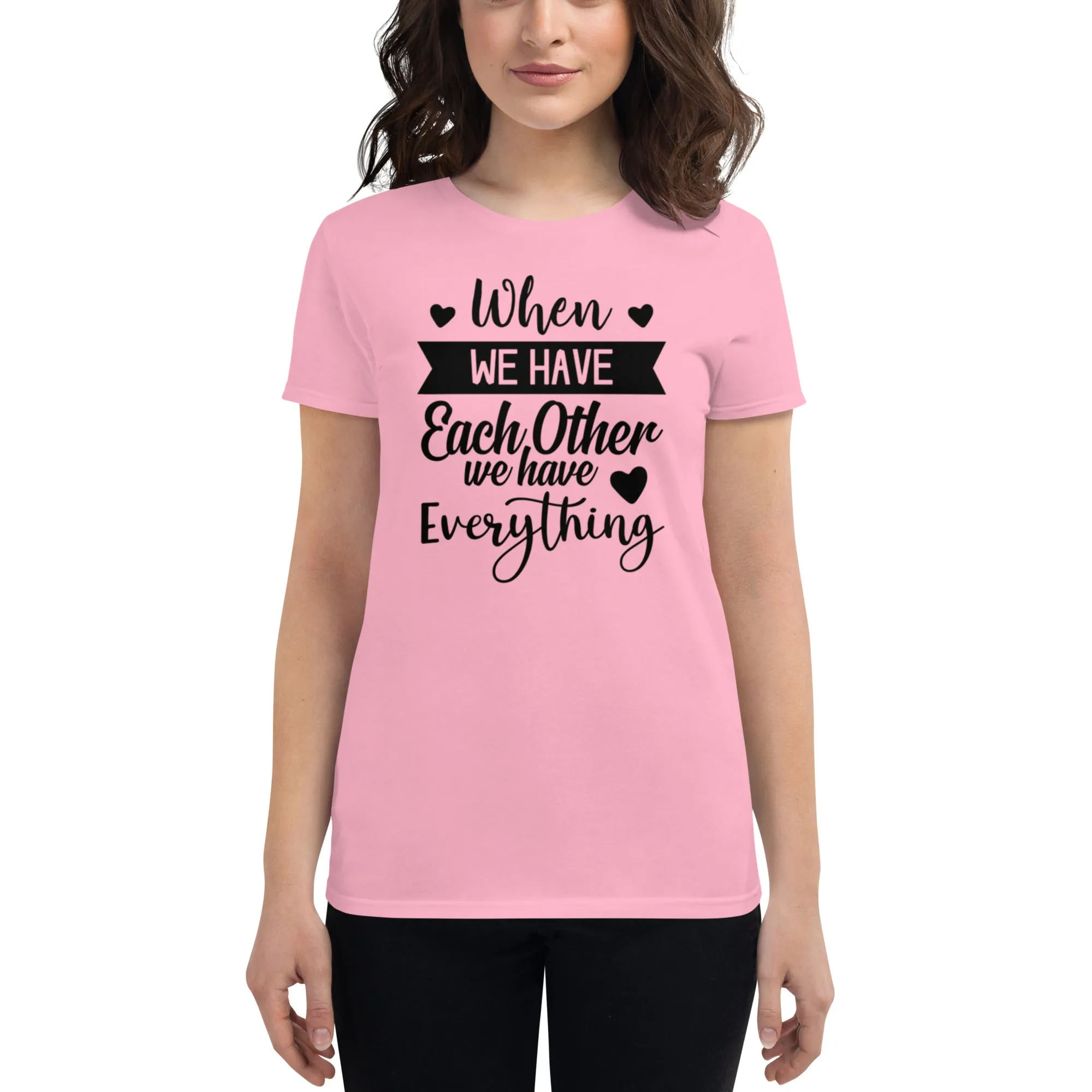 Women's short sleeve t-shirt, summer t shirt,